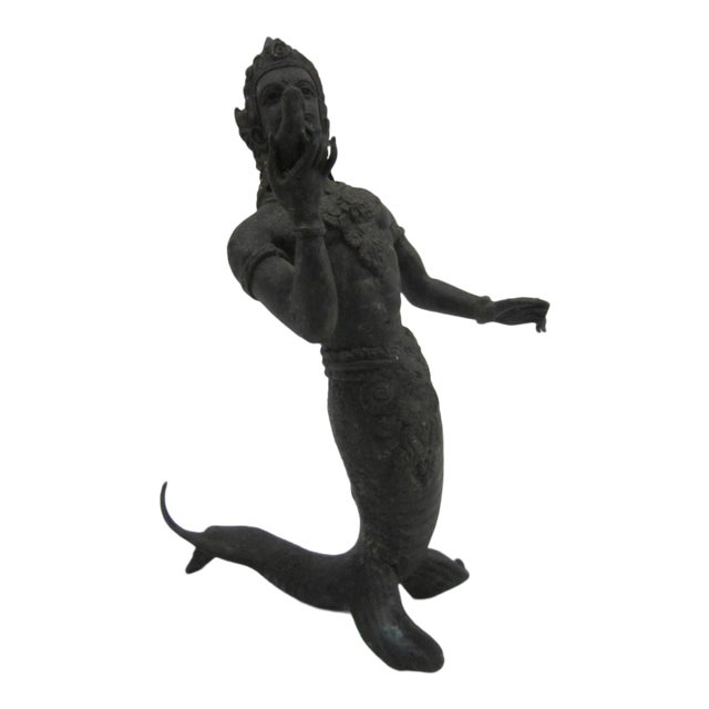 1930s Thai Bronze Figure For Sale