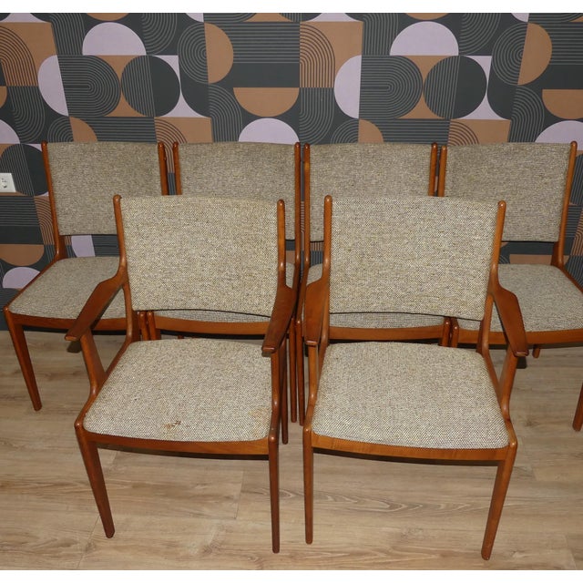 Timeless Classics Dining Chair Set 6 Pieces Beautifully designed teak chairs Scandinavian design made in Germany :) Marked...