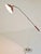 Stone Vintage Floor Lamp in Red Marble with Brass and Metal from Stilnovo, 1950 For Sale - Image 7 of 17