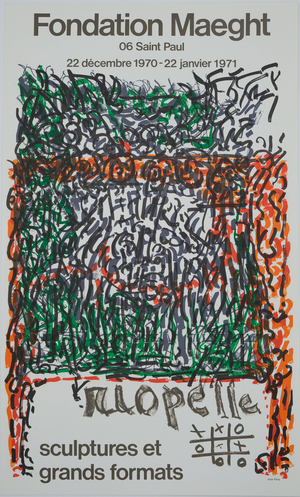 Jean-Paul Riopelle, Sculptures et grands formats Poster, Lithograph