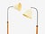 1940s 1940s Swedish Modern, Floor Lamps, Burl, Ebonized Wood, Fabric - a Pair For Sale - Image 5 of 13