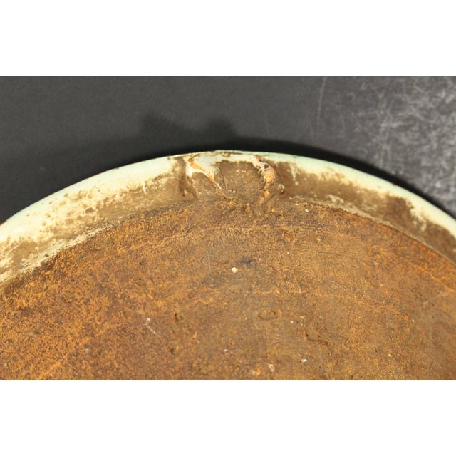 19th / 20th C Glazed Earthenware Bowl With Bull, Cuzco Pottery School 1 For Sale - Image 12 of 15