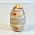 1950s Vintage Russian Boho Chic Small Hand Carved Wooden Egg For Sale - Image 6 of 9