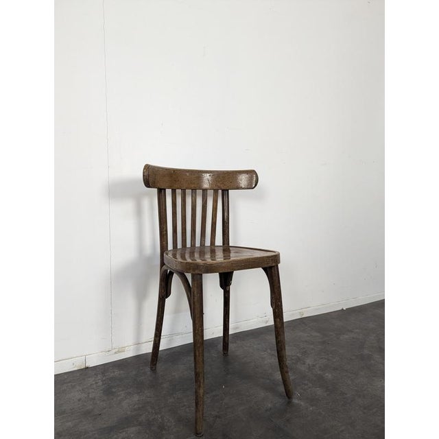 Bistro Chairs from Baumann, Set of 7 For Sale - Image 3 of 7