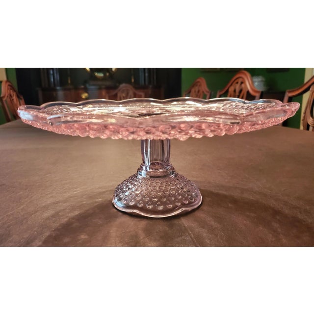 Gorham Mid 20th Century Gorham Crystal Cake Plate For Sale - Image 4 of 9