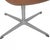 Animal Skin Tall Swan Chair in Cognac Leather by Arne Jacobsen, 2006 For Sale - Image 7 of 14