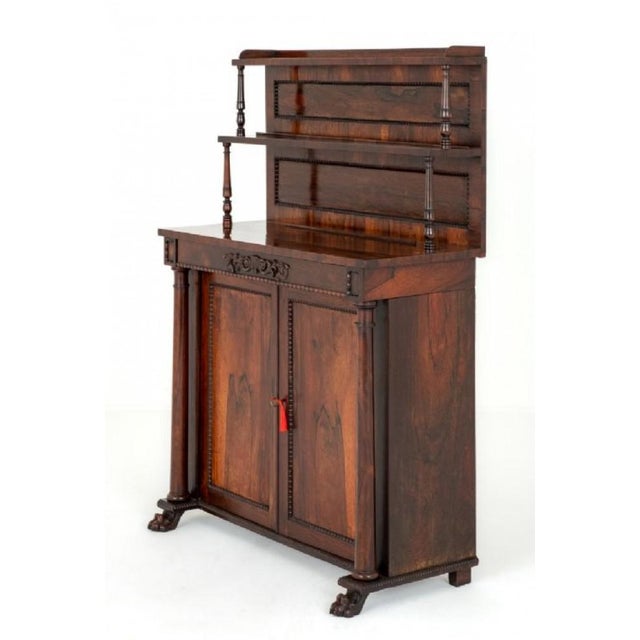 Regency Rosewood Chiffonier For Sale - Image 6 of 7