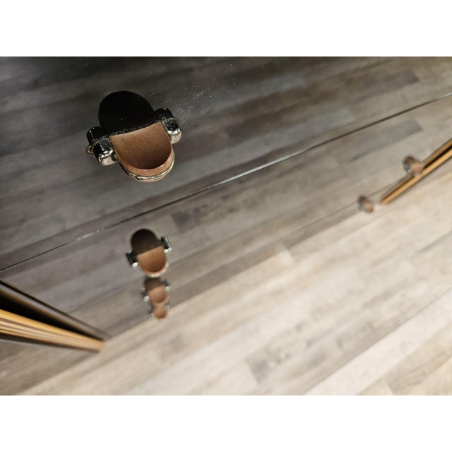 Sideboard in Black Lacquered Wood by Pierre Cardin, 1970 For Sale - Image 14 of 18