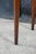 Antique English Regency Flame Mahogany Tooled Leather Telephone Smoking Table For Sale - Image 10 of 18