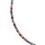 Modern Birthstone October Tourmaline Gold Bead Necklace For Sale - Image 3 of 7