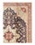 Persian Tabriz Heriz Design Viscose on a cotton foundation with a medallion This rug has a dense, soft pile, and excellent...