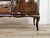 Chippendale Dressing Table in Walnut Burl and Brass, 1940 For Sale - Image 18 of 18