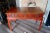 19th Century Red Lacquer Chinese Table For Sale - Image 4 of 9