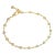 Syna Yellow Gold Mogul Diamonds Bracelet For Sale