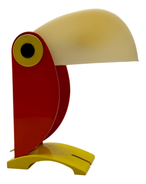 Toucan Table Light by Enea Ferrari for Old Timer Ferrari, Italy, 1970s