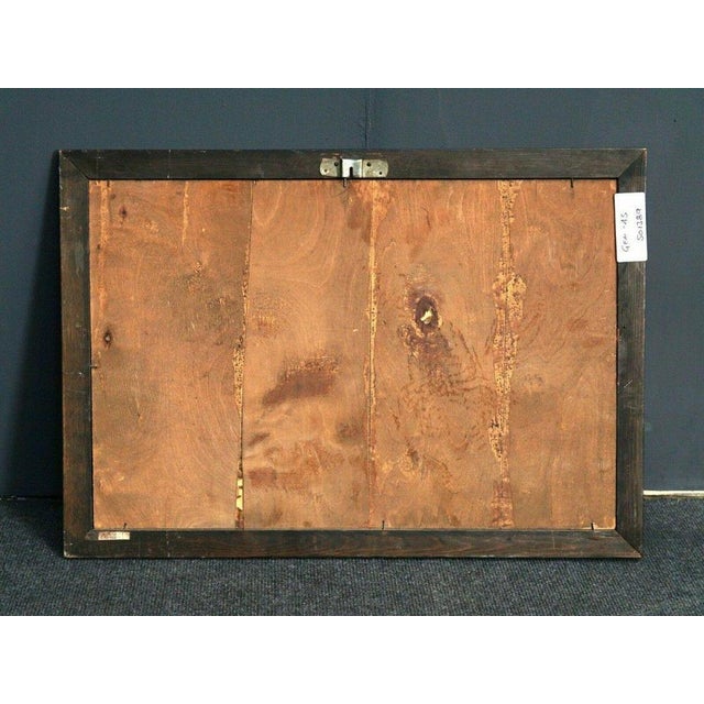 Japanese Intarsia Wood Marquetry Artwork For Sale - Image 10 of 11