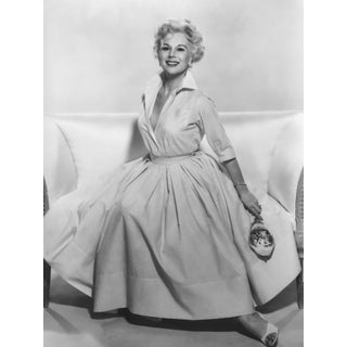 Zsa Zsa Gabor by Virgil Apger Hollywood Glamor Original 1950 S Print For Sale