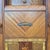 Wood 1930s Art Deco Waterfall Double Chifferobe Armoire W/ Secretary Desk For Sale - Image 7 of 16
