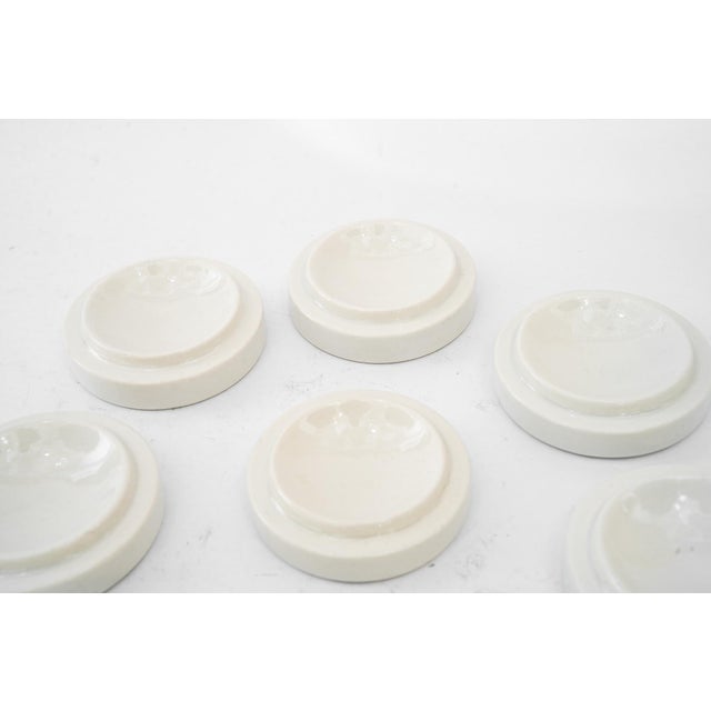 1920s Ceramic Piano Stabilizer, 1920s, Set of 8 For Sale - Image 5 of 9