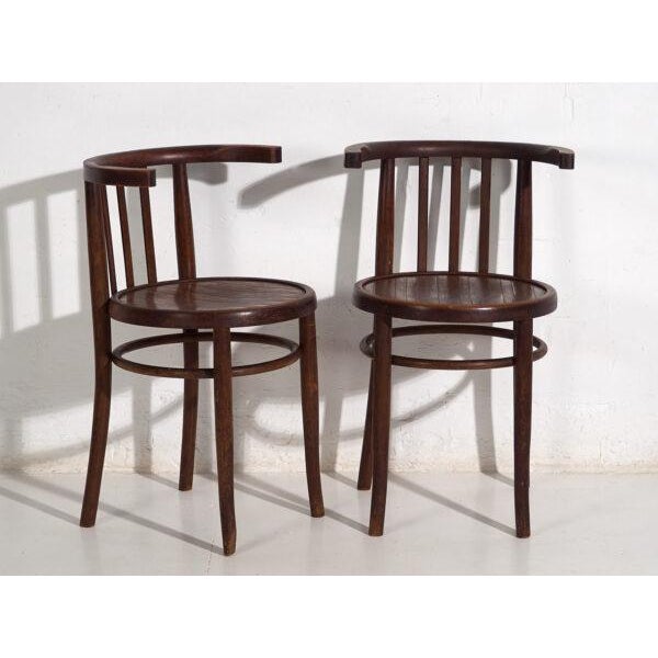 Antique Bentwood Chairs, Set of 2 For Sale - Image 5 of 5