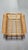 1970s 1970s Restored Skeleton Italian Pencil Reed Rattan Ottoman Footstool in the Style of Franco Albini For Sale - Image 5 of 9