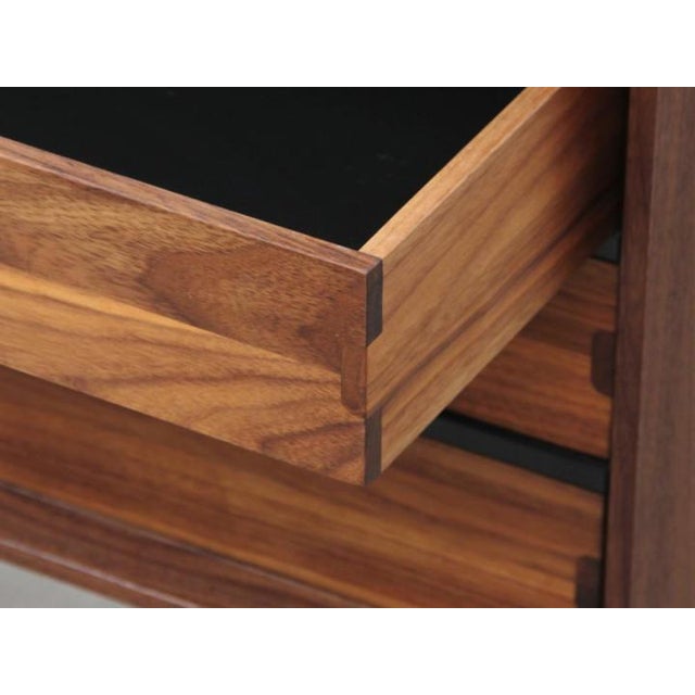 Gold Scandinavian Model S2-51 Sideboard in Walnut For Sale - Image 8 of 14