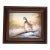 Hand Painted Bob White Quail Composition Relief Sculpture & Landscape by Joseph Q. Whipple (Signed & Dated 10/84) For Sale