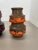 WGP Pink Orange Ceramic Fat Lava Vases from Scheurich, Germany, 1970s, Set of 2 For Sale - Image 14 of 18