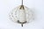 Mid-Century Modern 1960s Progress Mfg. Co. Inc. Off White Enamel & Glass "Onion" Hanging Pendant For Sale - Image 3 of 12