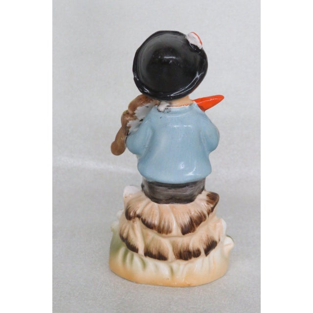 Traditional Boy With a Violin Arnart 5th Ave Porcelain Figurine For Sale - Image 3 of 10