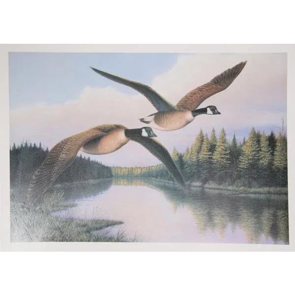 Snow Geese McManus, Pat Serigraph, Signed and Numbered in Pencil Edition: 750/950 Size: 17 in. x 24 in. (43.18 cm x 60.96 cm)