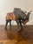Vintage Rajasthani Embroidered Bull Folk Art Figure, India, Anglo Raj Decor For Sale - Image 4 of 6