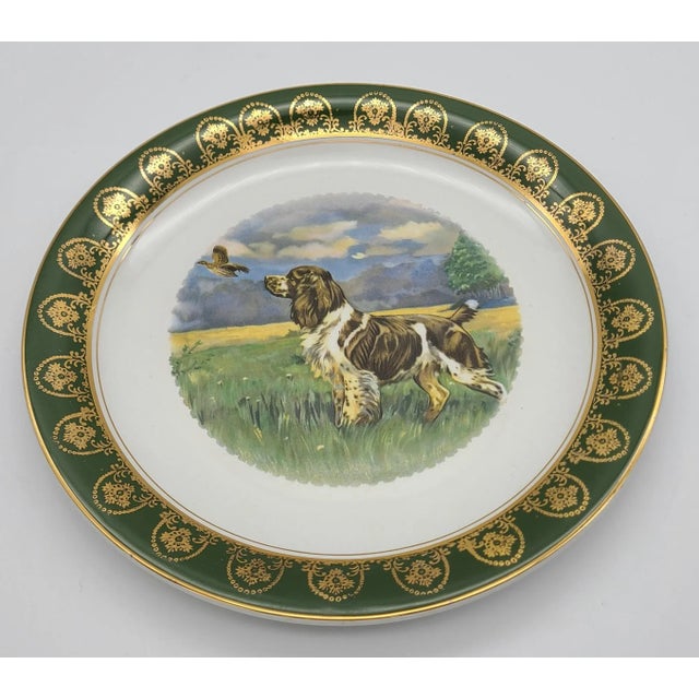 LastChANCE!Vintage Lightwood and Son Hunting Scene Plate For Sale - Image 4 of 8