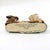 1993 Vintage Vaillancourt Sculptural Folk Art Chalkware Hand Painted Teetor Totter Rabbits Figurine For Sale In Cincinnati - Image 6 of 10