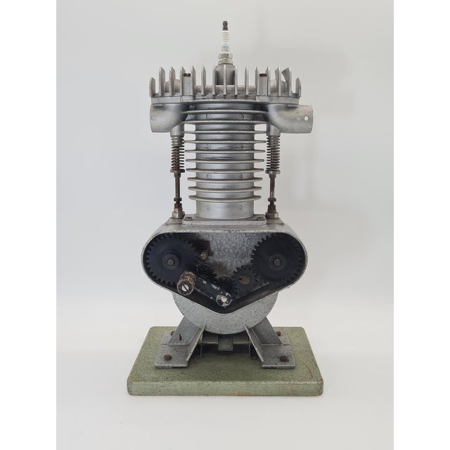 A unique, original educational model of an internal combustion engine manufactured in poland by bio-fiz, dating from the...