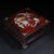 Late 20th Century Zitan Wood Square Box Inlaid With Mother-of-Pearl Bird Motif For Sale - Image 5 of 9