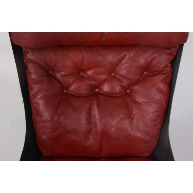 Falcon Chairs in Chrome-Plated Steel by Sigurd Ressell for Vatne Møbler, 1970s, Set of 2 For Sale - Image 6 of 14