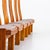 1970s Set of Six Modernist Tall Back Dining Chairs For Sale - Image 14 of 18