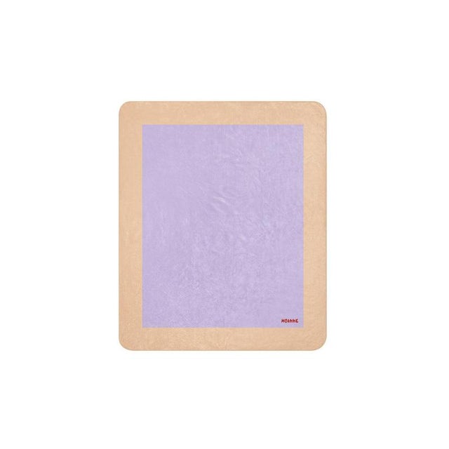 Not Yet Made - Made To Order Boreal Blanket with Beige/Lilac Frame by Moanne For Sale - Image 5 of 5