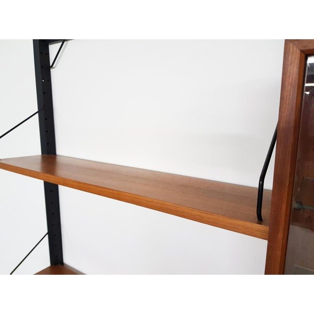 Large Danish Teak Wall Units by Poul Cadovius for Royal System, 1950s For Sale - Image 15 of 18