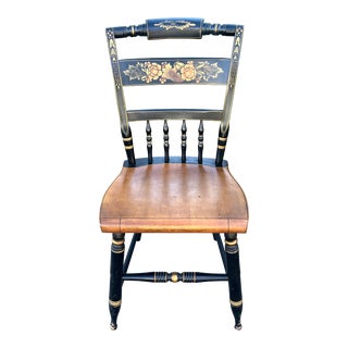 Vintage L. Hitchcock Classic Side Chair / Dining Chair For Sale