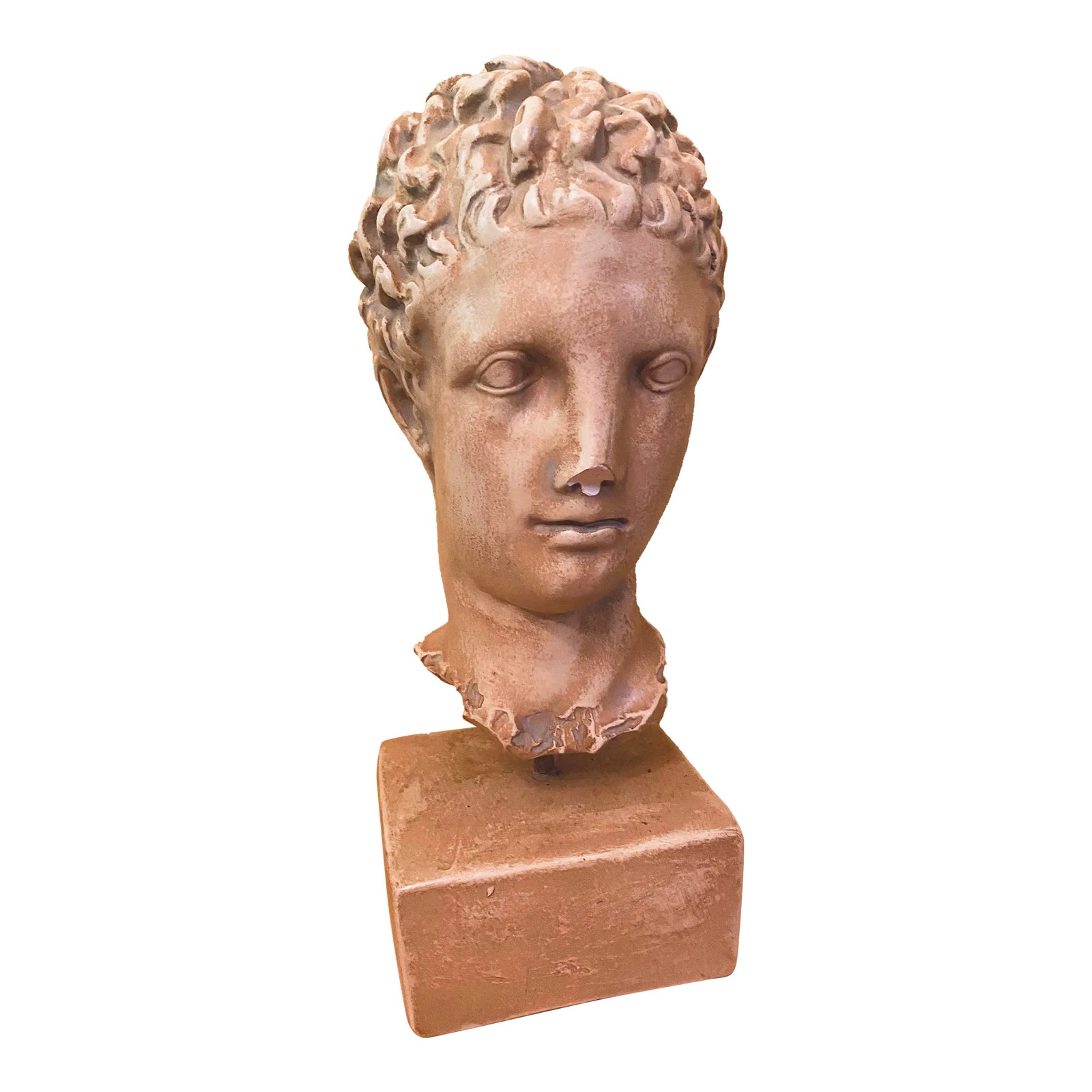 ホットマン セール Greek Ancient of Bust 1960s Mythology Sculpture Hermes 彫刻・オブジェ