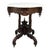 Renaissance Revival Carved Walnut & Marble Turtle Top Table C1890 For Sale - Image 14 of 14