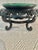 Chinoiserie Vintage Chinoiserie Carved Hardwood 8”Round Display Stand With Pierced Apron, Hong Kong For Sale - Image 3 of 8
