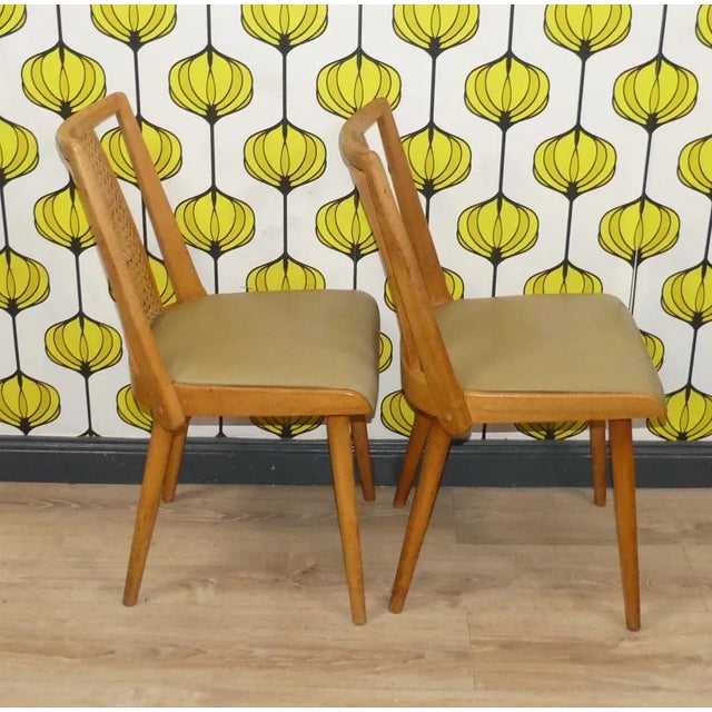 Set of Vintage Chairs, 1950s For Sale - Image 4 of 12