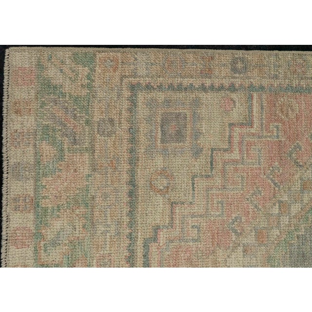 Early 21st Century Turkish Oushak Rug 2'10" x 7'7" #20248 For Sale - Image 5 of 8