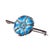 Antique Arts & Crafts Silver & Enamel Tudor Rose Bar Brooch from James Fenton, 1911 For Sale - Image 3 of 7