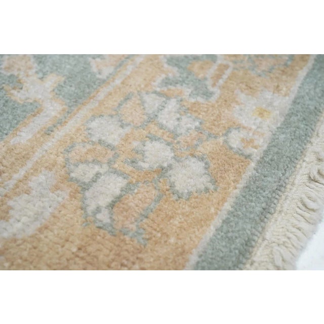 19th Century Oushak Rug 4'1'' X 6'1'' For Sale - Image 5 of 10