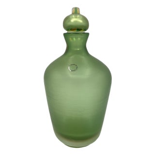 Incisi Bottle by Paolo Venini, 1992 For Sale