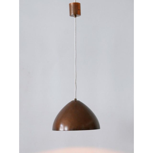 Mid-Century Modern Mid-Century Modern Copper Pendant Lamp, Finland, 1950s For Sale - Image 3 of 18
